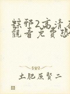 粽邪2高清在线观看免费恐怖