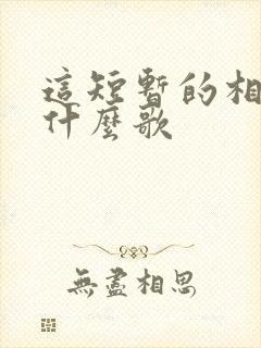 这短暂的相逢是什么歌
