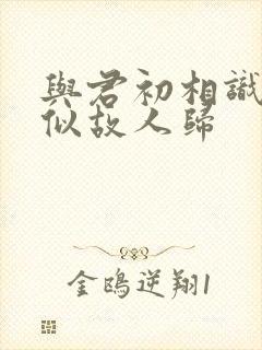 与君初相识 却似故人归