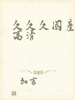 久久久国产精品高清