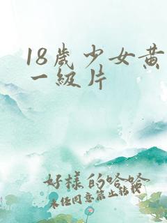 18岁少女黄色一级片