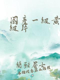 国产一级黄色一级片