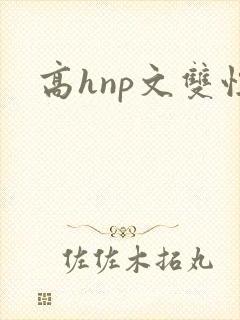 高hnp文双性