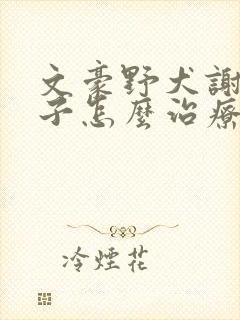 文豪野犬谢野晶子怎么治疗