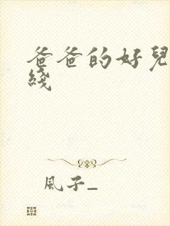 爸爸的好儿子在线