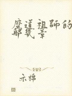 魔道祖师的车在哪几章