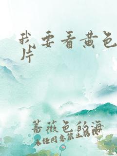 我要看黄色1级片