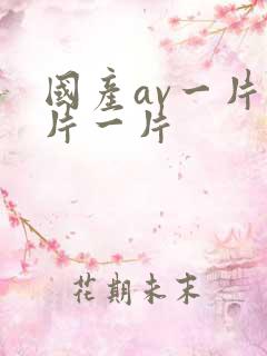 国产av一片一片一片