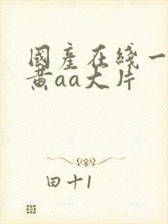 国产在线一级特黄aa大片