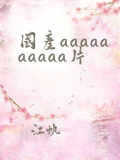 国产aaaaaaaaaa片