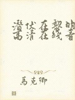 潜伏在黎明之前高清在线看