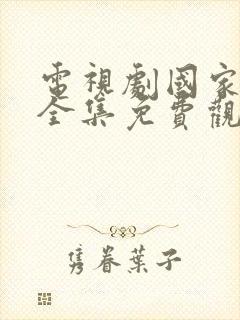 电视剧国家行动全集免费观看