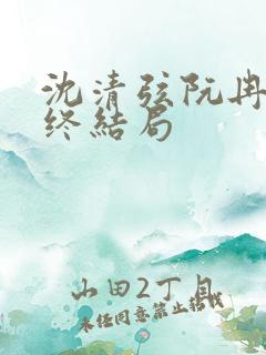 沈清弦阮冉姜最终结局