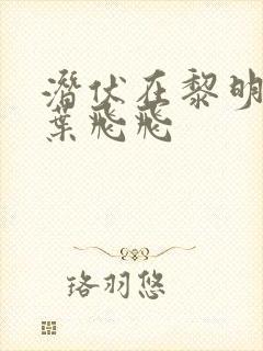 潜伏在黎明之前叶飞飞