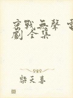 密战无声 电视剧 全集