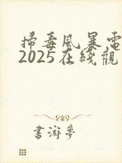 扫毒风暴电视剧2025在线观看免费
