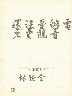 还没爱够电视剧免费观看