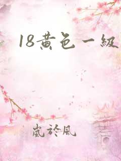 18黄色一级片