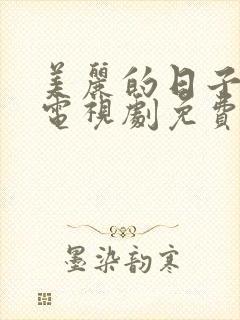 美丽的日子国语电视剧免费观看全集高清