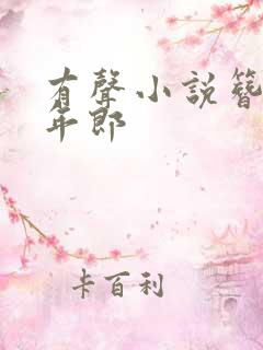 有声小说簪花少年郎