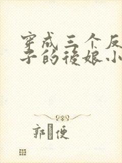 穿成三个反派崽子的后娘小说