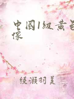 中国1级黄色录像