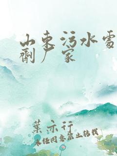 山东污水处理药剂厂家