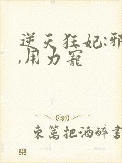 逆天狂妃:邪帝,用力宠