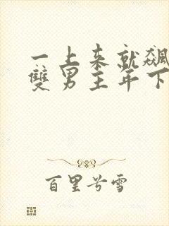 一上来就飙车的双男主年下