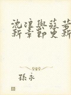 沈浪与苏若雪最新章节更新视频