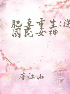 肥妻重生:逆袭国民女神