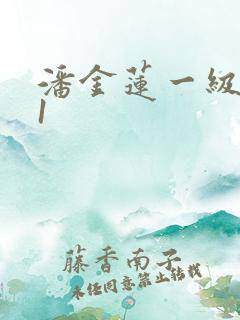 潘金莲一级看片1