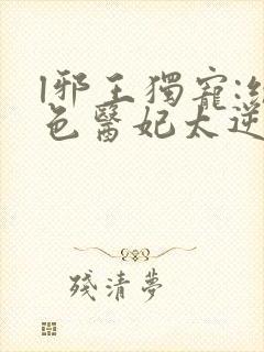 l邪王独宠:绝色医妃太逆天