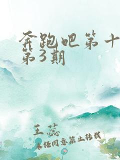 奔跑吧第十一季第3期