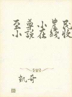 至尊小农民有声小说在线收听