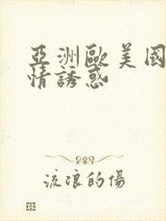 亚洲欧美国产激情诱惑