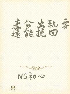 老公出轨要离婚还能挽回