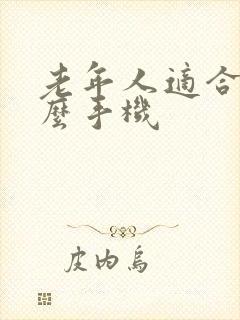 老年人适合用什么手机