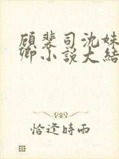 顾裴司沈姝苏念卿小说大结局