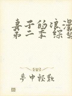 妻子的浪漫旅行第二季 综艺