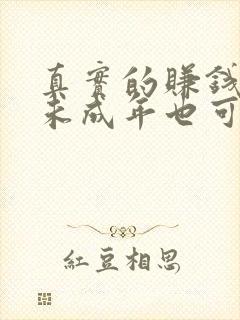 真实的赚钱软件未成年也可以