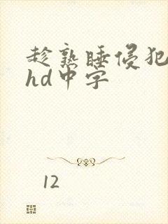 趁熟睡侵犯人妻hd中字