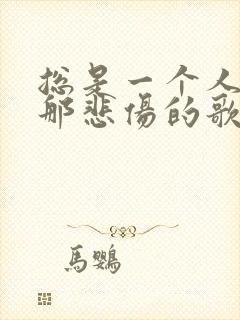 总是一个人听着那悲伤的歌是什么歌