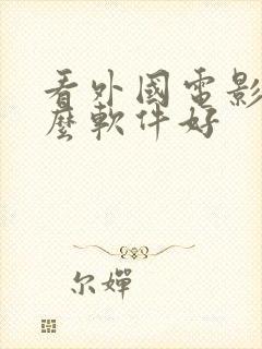 看外国电影用什么软件好