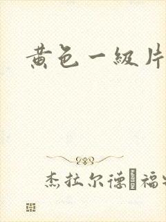 黄色一级片1
