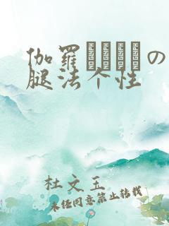 伽罗ちゃんへの腿法个性