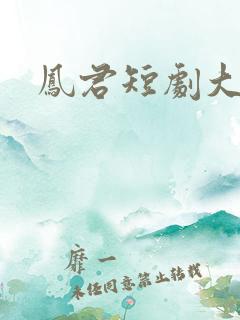 凤君短剧大结局