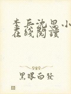 李兵沈思小说 在线阅读