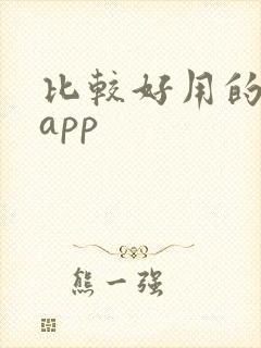 比较好用的拍照app