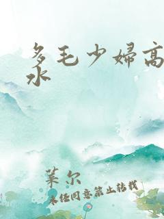 多毛少妇高潮喷水